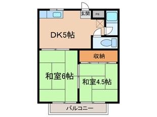 メゾンコンドウＢの物件間取画像